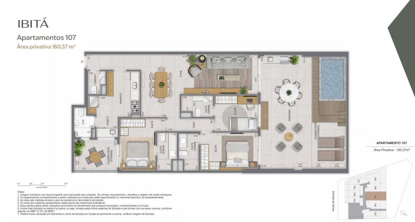 Apartamento à venda com 3 quartos, 134m² - Foto 46