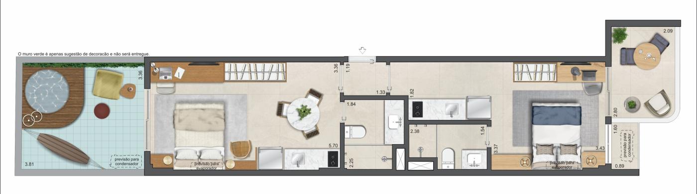 Apartamento à venda com 2 quartos, 51m² - Foto 24