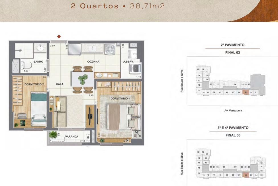 Apartamento à venda com 1 quarto, 33m² - Foto 26