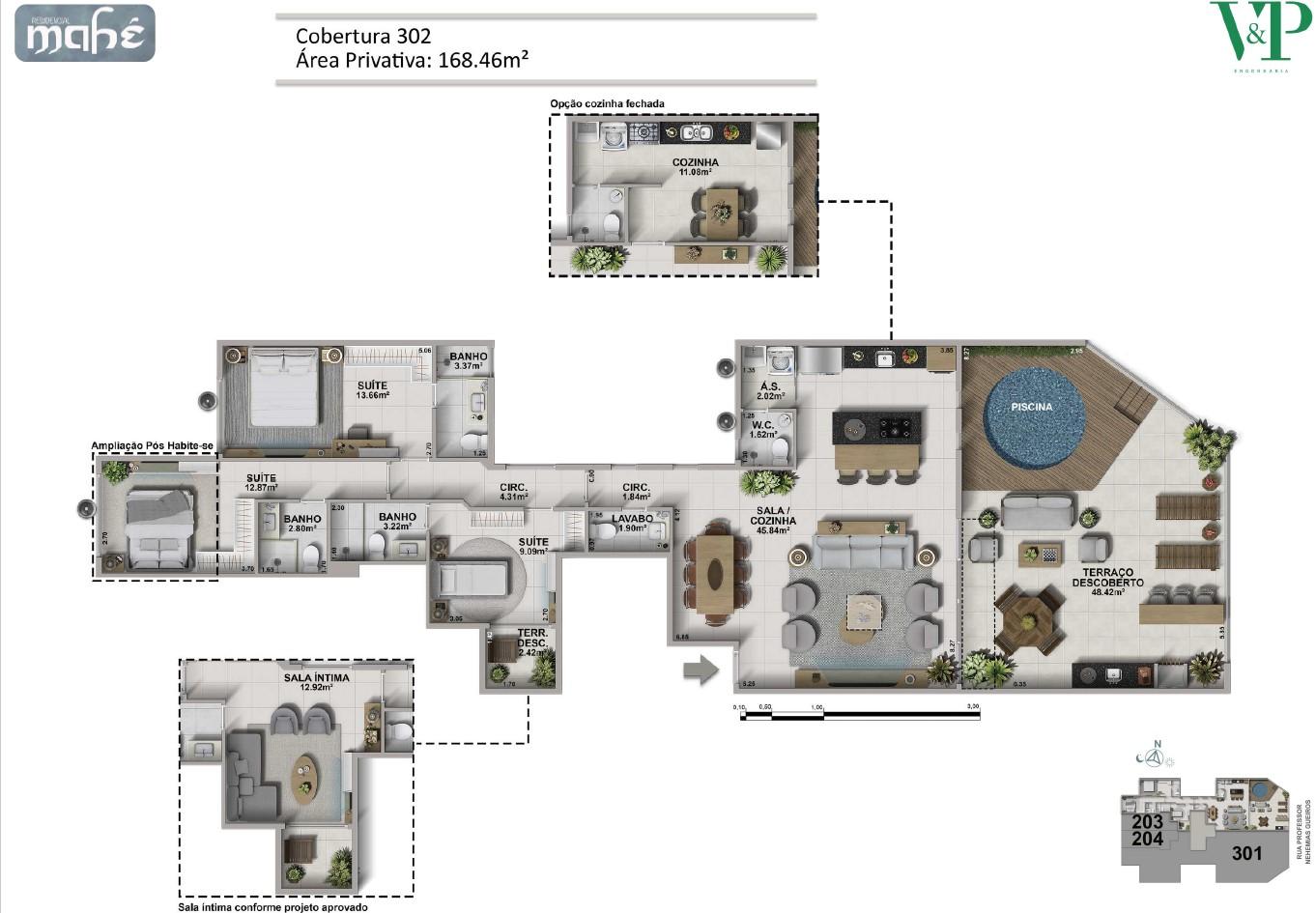 Apartamento à venda com 3 quartos, 88m² - Foto 12