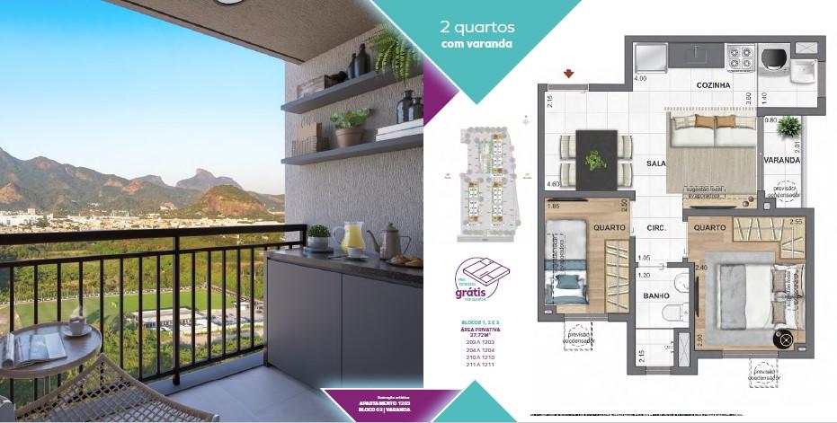 Apartamento à venda com 2 quartos, 37m² - Foto 13